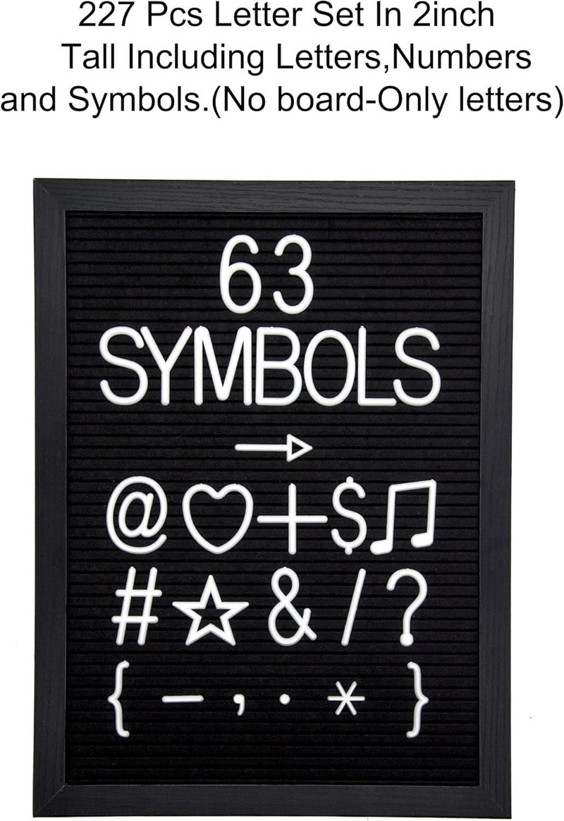 G GAMIT Felt Letter Board Letters Set - 227pcs 2 inch Tall Letters - Image 3